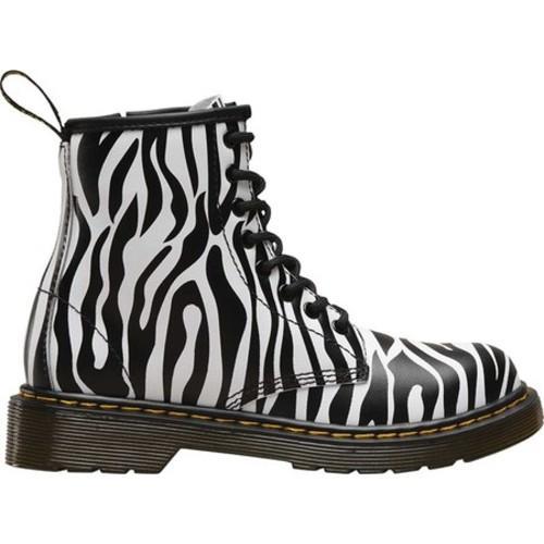 zebra doc martens