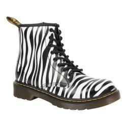 zebra doc martens