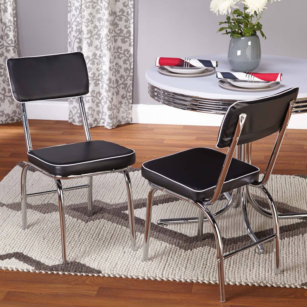 Simple Living Bistro Retro Chair (Set of 2)