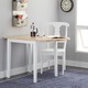 Simple Living Country Cottage Dining Table - Natural, White - Thumbnail 0