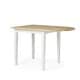 Simple Living Country Cottage Dining Table - Natural, White - Thumbnail 3