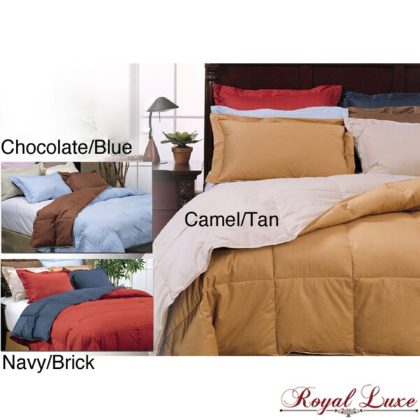 Royal luxe outlet down comforter medium weight