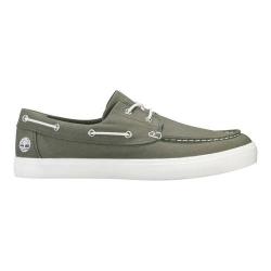 timberland canvas boat shoes