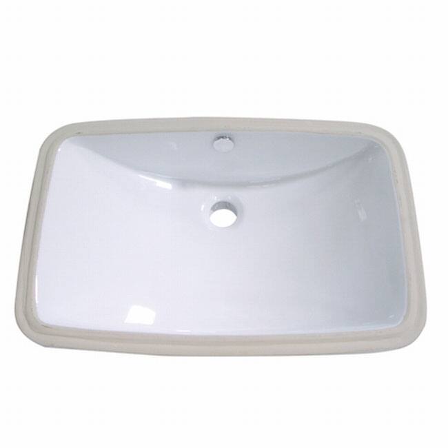 Kingston Brass Vitreous White China Undermount Sink