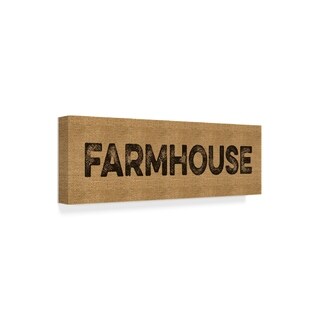 Marcee Duggar 'Farmhouse Burlap' Canvas Art - Bed Bath & Beyond - 24981859