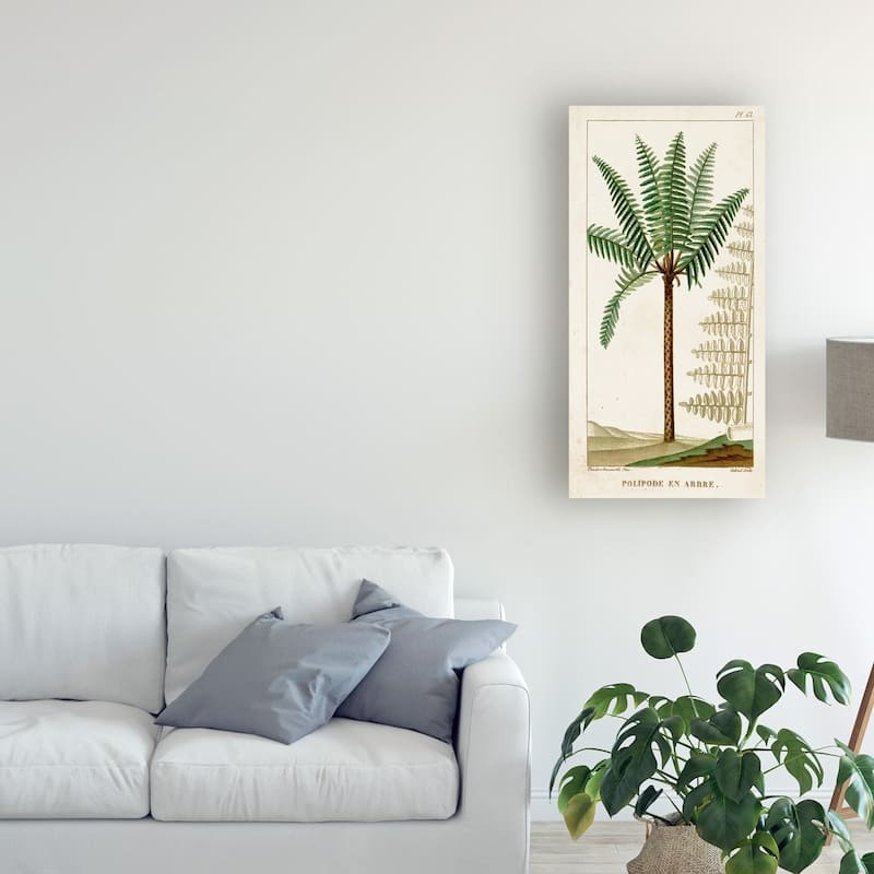 Turpin 'Turpin Exotic Palms Iii' Canvas Art - Bed Bath & Beyond - 24991229