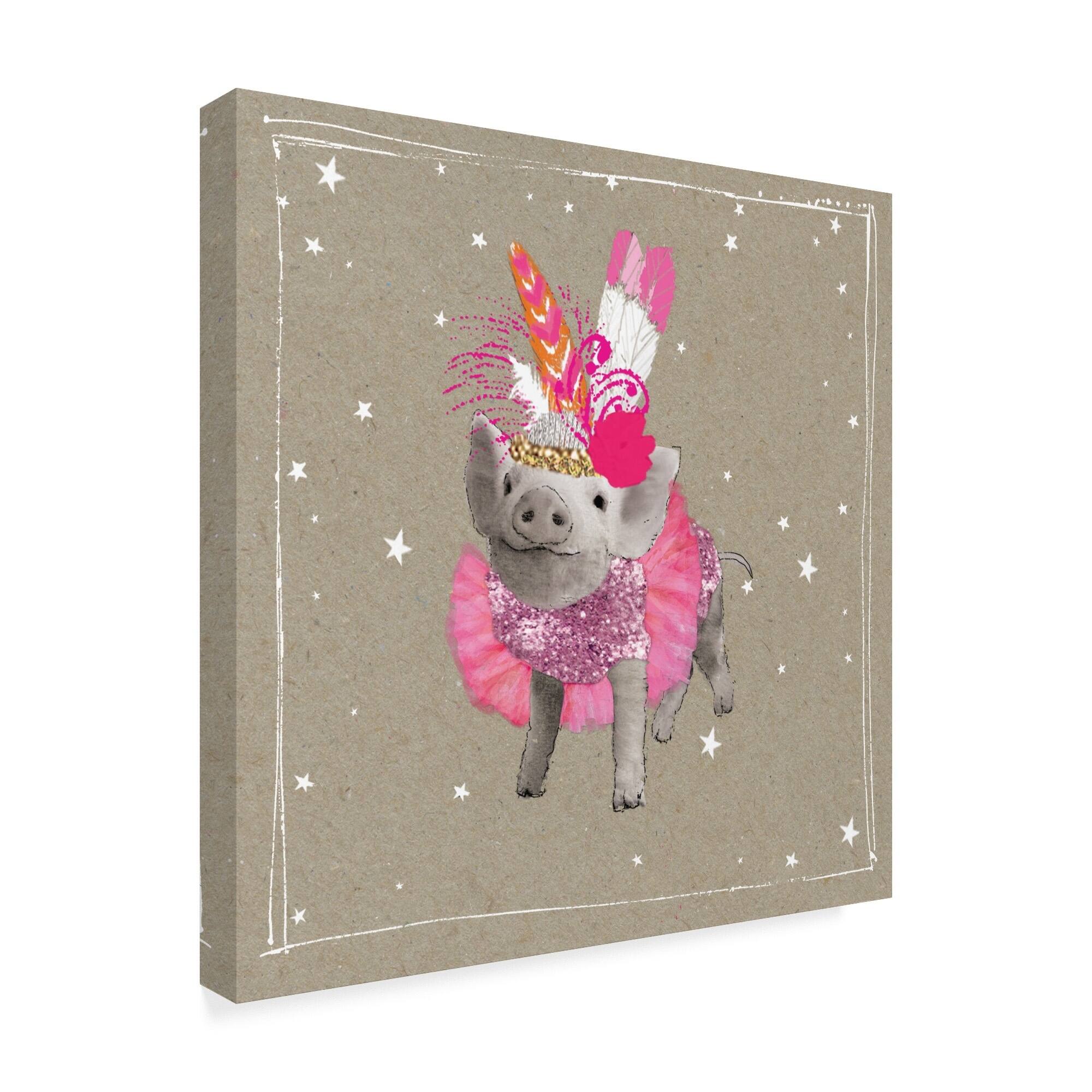 Hammond Gower 'Fancy Pants Farm I' Canvas Art On Sale Bed Bath & Beyond 24993838