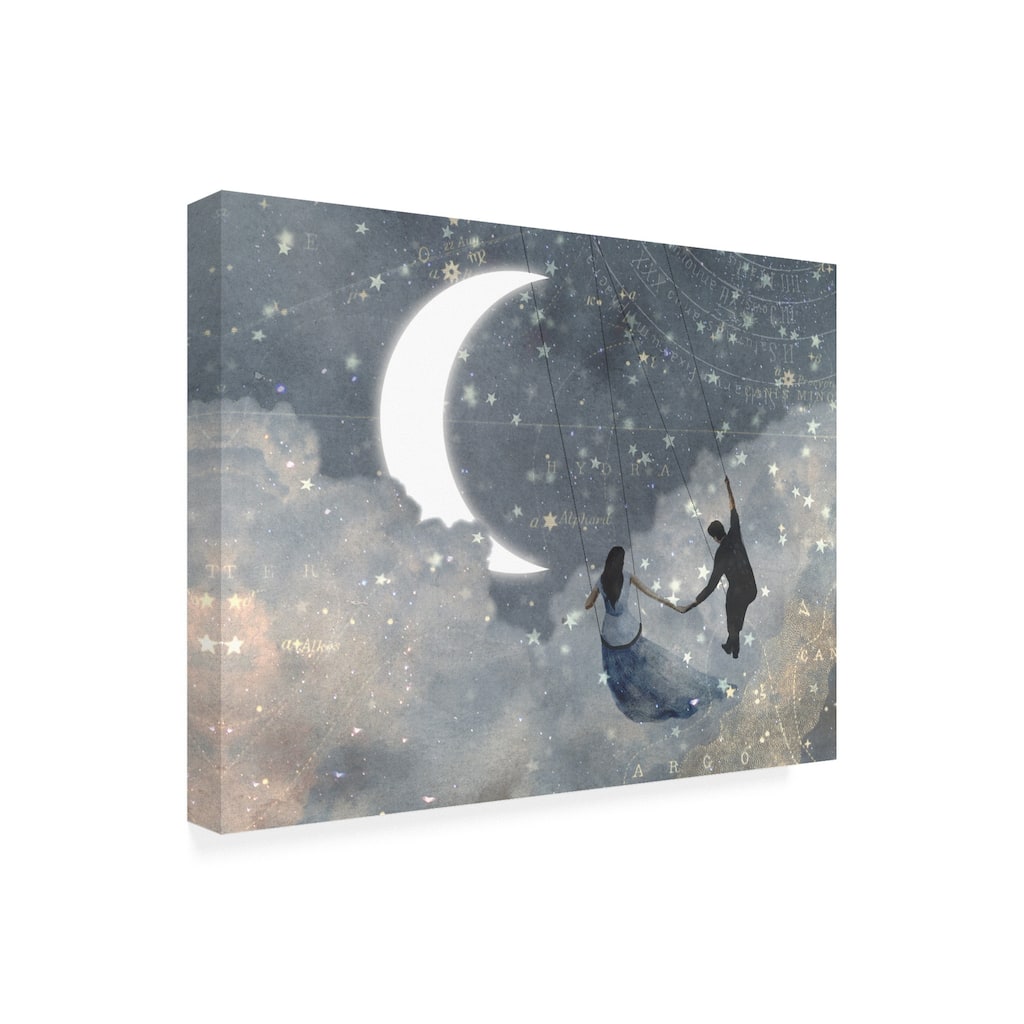 Victoria Borges 'Celestial Love I' Canvas Art