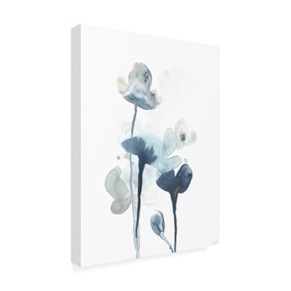 June Erica Vess 'Midnight Blossoms Iv' Canvas Art - Bed Bath & Beyond ...