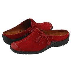 Naturalizer Detail Red Nubuck Slip ons