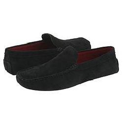 L.B. Evans Ethan Black Kidsuede W/Cashmere Liner Slippers   Size 8 L.B. Evans Slippers