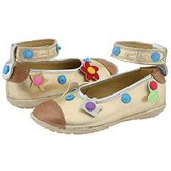 Daph Daph Kids Eden Ballet Flats (Toddler) Gold/Bronze Sandals 