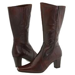 Sesto Meucci Valen Dark Tan Stained Calf Boots  