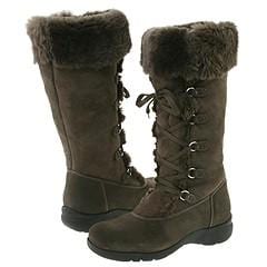 La Canadienne Tabitha Charcoal Suede Boots