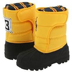 yellow polo boots