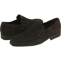 BRUNOMAGLI Raging Dark Brown Suede Loafers