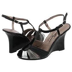 Dezario Hunter Black Patent Multi Sandals