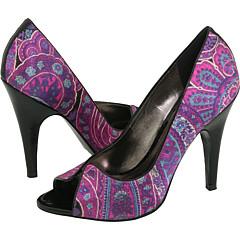 CARLOS by Carlos Santana Pounce Purple Paisley Pumps/Heels   Size 7.5