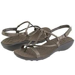 Privo Arbor Pewter Metallic Sandals   Size 8.5 M (