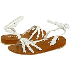 Sugar Kids Braided Summer (Youth) White Sandals