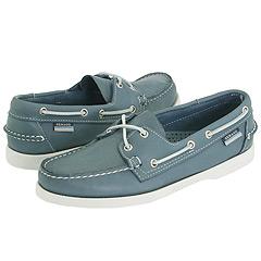 Sebago Docksides Pacific Blue Slip ons