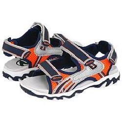 Naturino Sport 145 (Youth) Silver/Orange Sandals