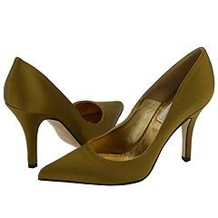 Michael Kors Azurette Olive Satin Pumps/Heels