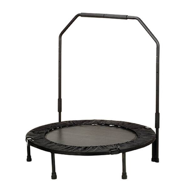 Sunny Health Fitness No 023b 40 Inch Foldable Trampoline With Bar Overstock 2502553