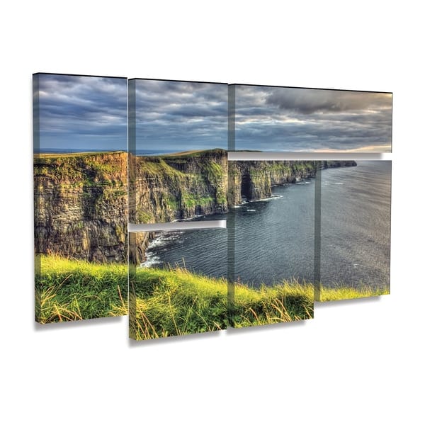 Pierre Leclerc 'Cliffs of Moher Ireland' Multi Panel Art Set 6 Piece ...