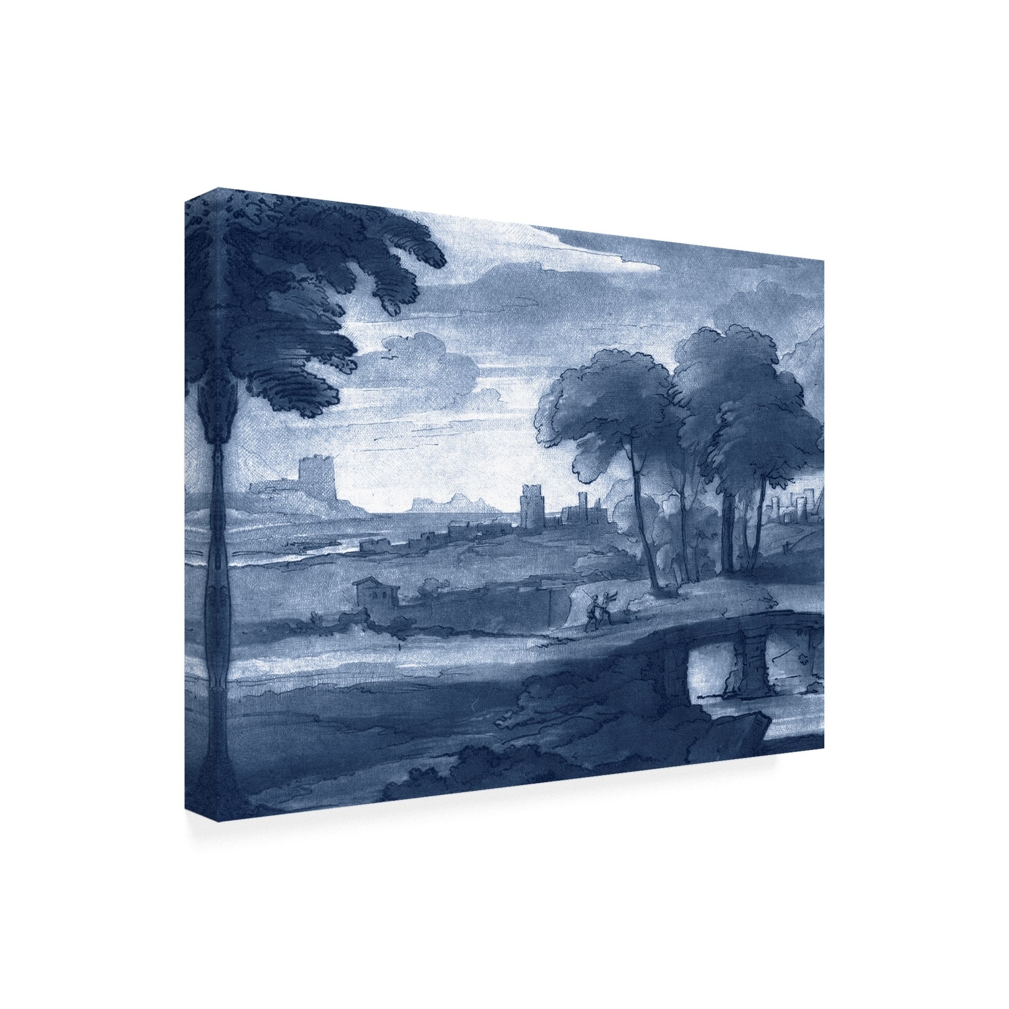 Claude Lorrain 'Ua Ch Pastoral Toile Iv' Canvas Art - Bed Bath & Beyond ...