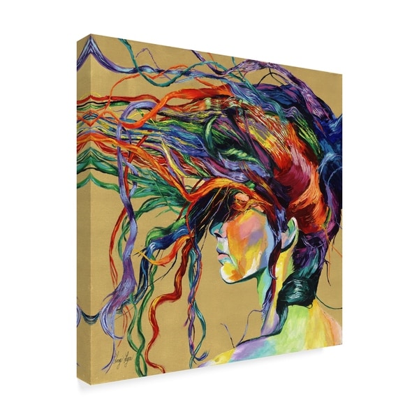 Linzi Lynn 'Windswept' Canvas Art