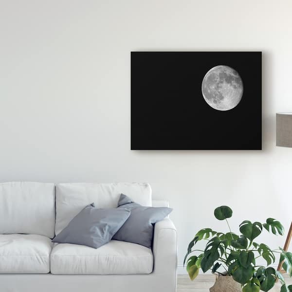 Shop American School Full Moon Canvas Art Overstock 25067452