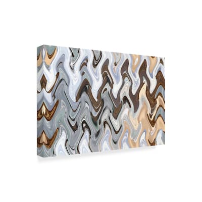 American School 'Apostile Wavy 3' Canvas Art