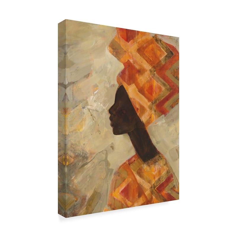 Albena Hristova 'African Beauty Ii' Canvas Art