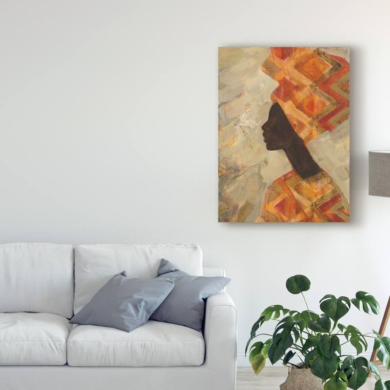 Albena Hristova 'African Beauty Ii' Canvas Art