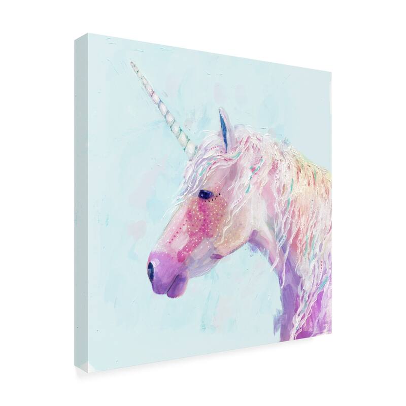 Victoria Borges 'Mystic Unicorn Ii' Canvas Art
