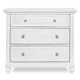 preview thumbnail 2 of 1, Evolur Signature Cape May Three Drawer Chest, Weathered White