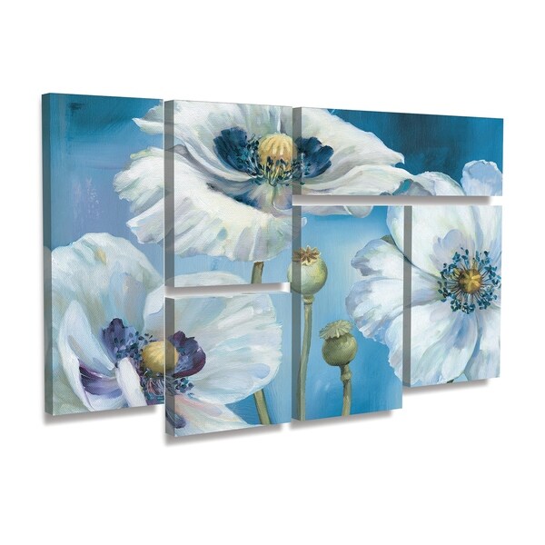 Shop Lisa Audit 'Blue Dance I' Multi Panel Art Set 6 Piece - On Sale ...