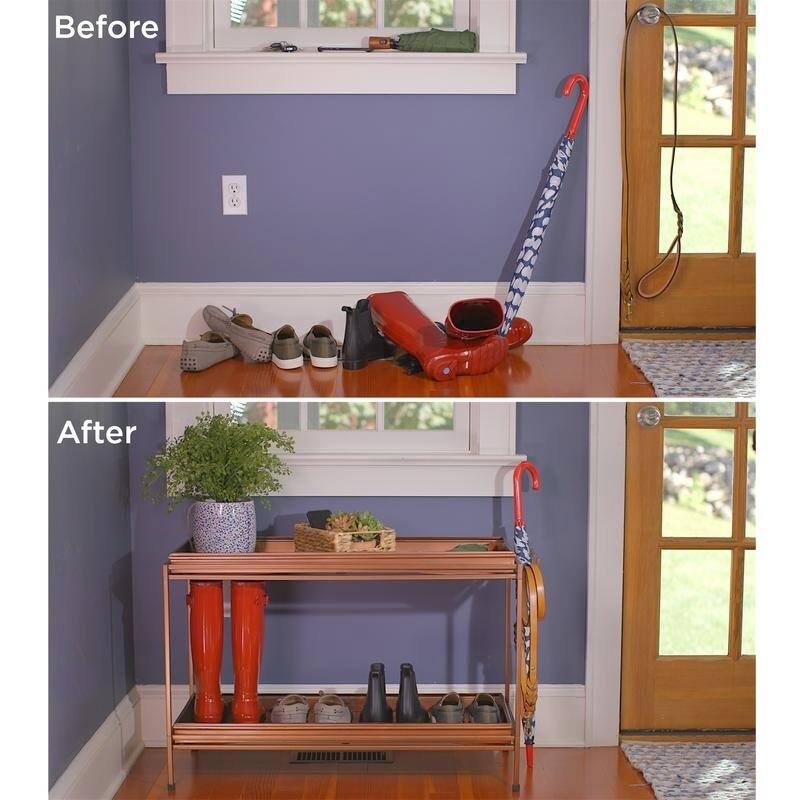 Double Boot Tray with Stand by Good Directions