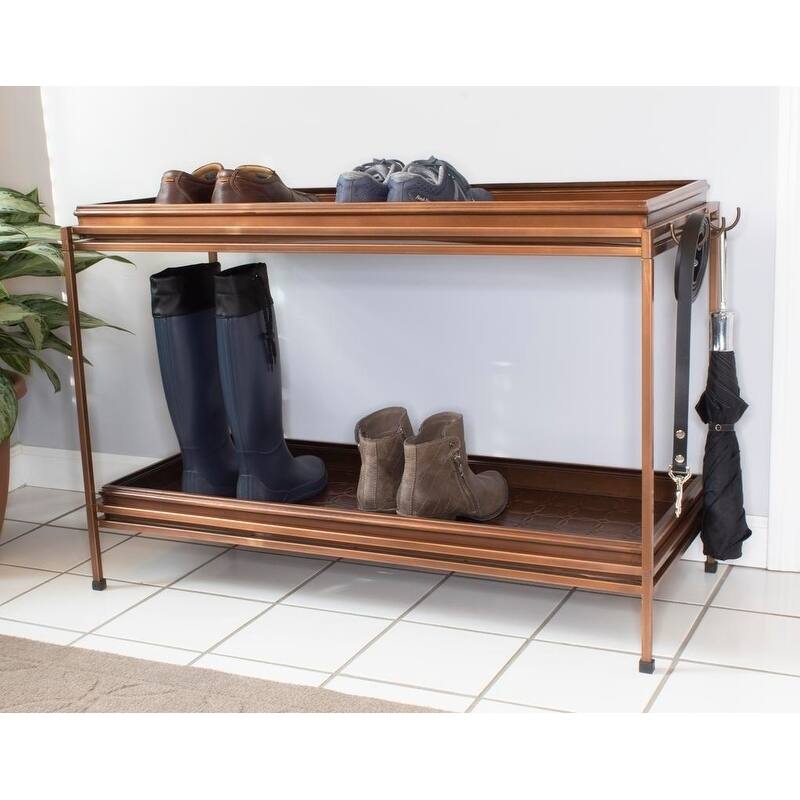 Double Boot Tray with Stand by Good Directions