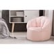 preview thumbnail 3 of 12, Urban Shop Kids Canvas Bean Bag Chair, Multiple Colors