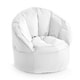 preview thumbnail 4 of 12, Urban Shop Kids Canvas Bean Bag Chair, Multiple Colors White