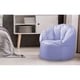 preview thumbnail 7 of 12, Urban Shop Kids Canvas Bean Bag Chair, Multiple Colors