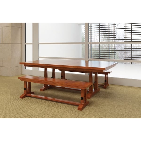 Carla Elizabeth Double Pedestal 6 Ft Dining Table W Two 18 Butterfly Leaves Overstock 25071061