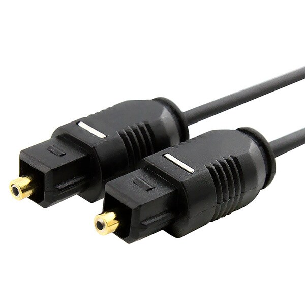 INSTEN 3-foot Molded Digital Optical Audio TosLink Cable - 10726958 ...