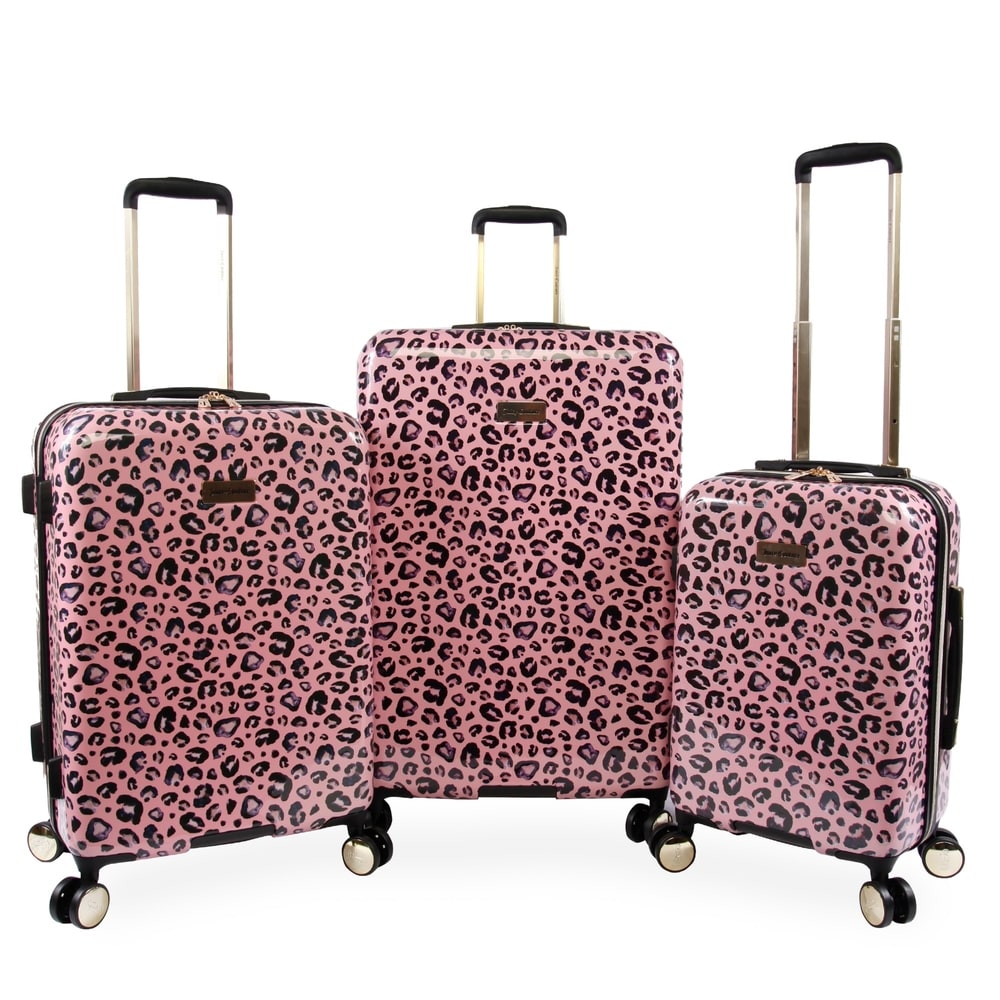 cheetah print carry on luggage