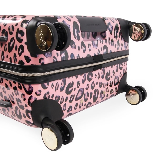 juicy couture leopard luggage