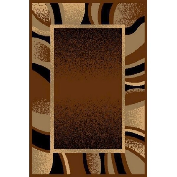Portrait Brown/Beige Area Rug - 2' X 3'