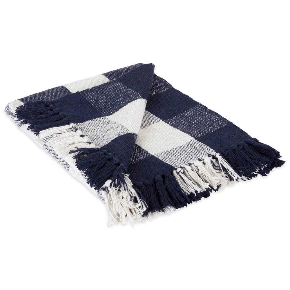 DII Buffalo Check Decorative Throw