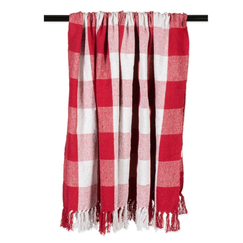 DII Buffalo Check Decorative Throw